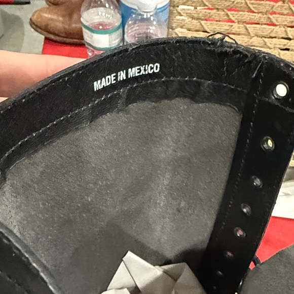 NaNa industrial leather Black Lace-Up Tall Boots - Picture 7 of 8